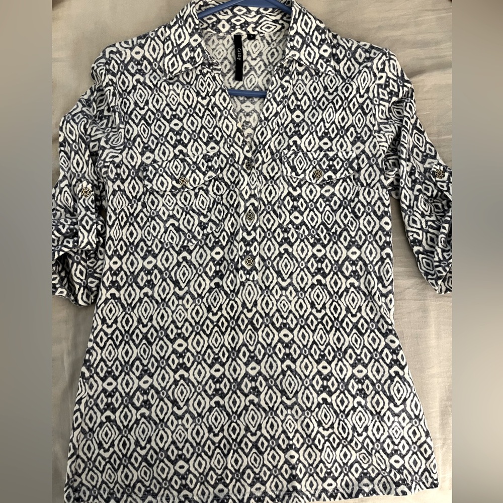 *2 for $15* Work Print Top